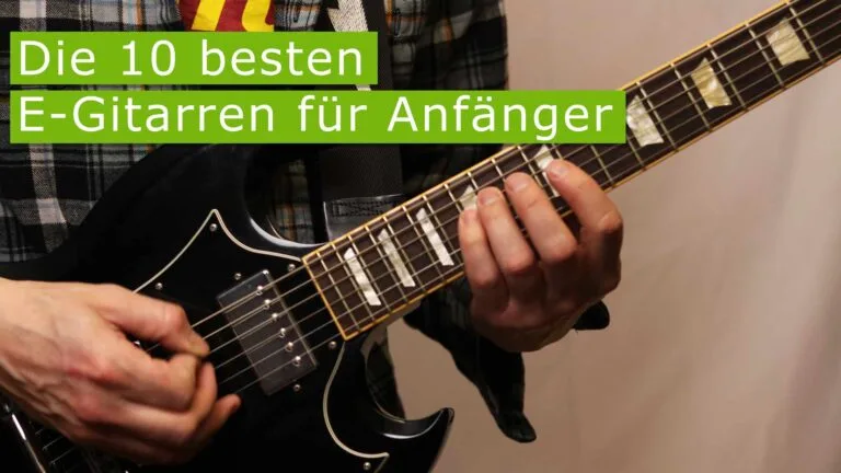 Die 10 besten E-Gitarren für Anfänger und Einsteiger