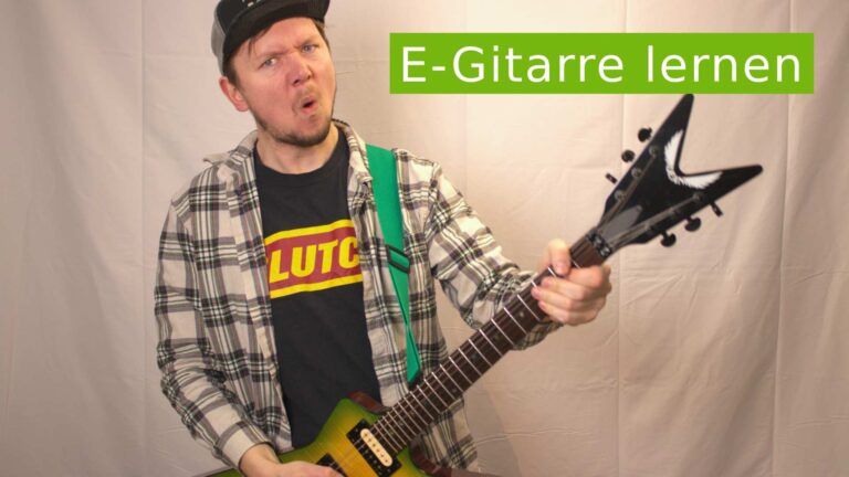 E-Gitarre lernen für Anfänger