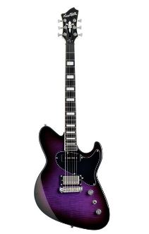 Hagstrom Adina Purple Burst E-Gitarre